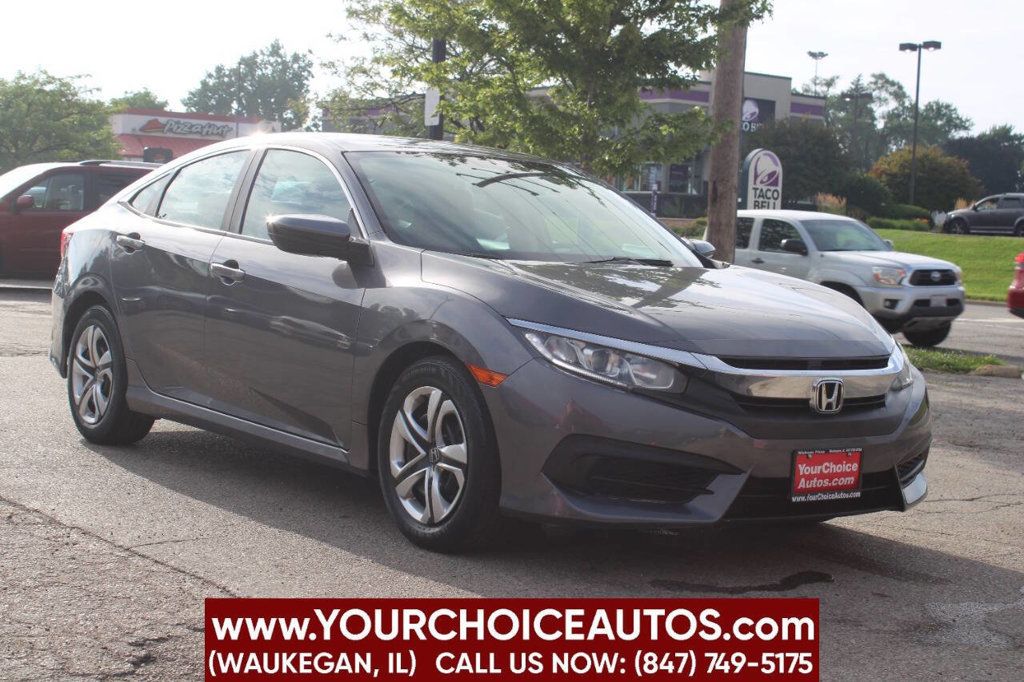 2016 Honda Civic Sedan 4dr CVT LX - 22892151 - 2