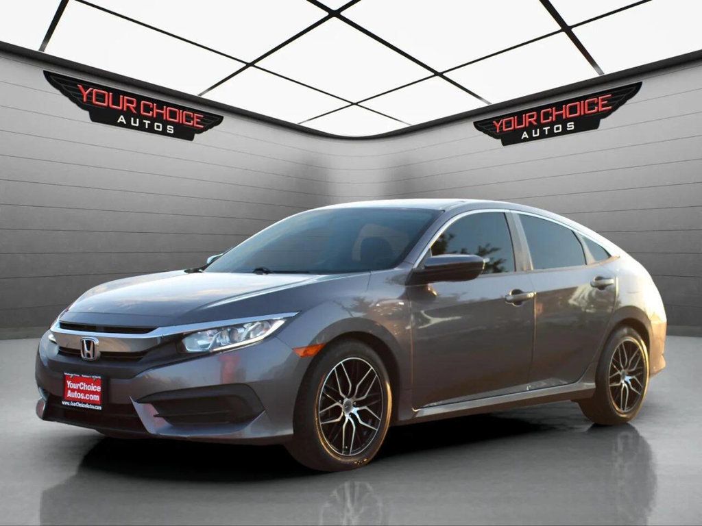 2016 Honda Civic Sedan 4dr CVT LX - 22925075 - 0