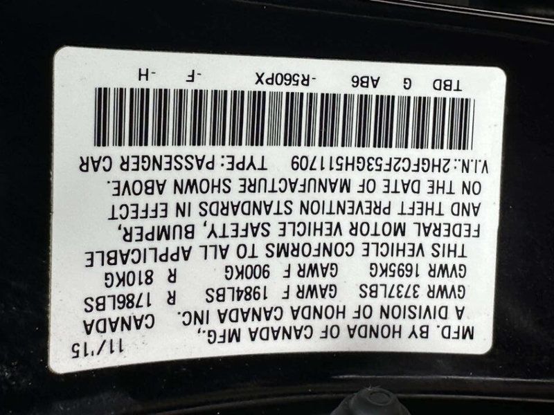 2016 Honda Civic Sedan 4dr CVT LX - 23023819 - 33