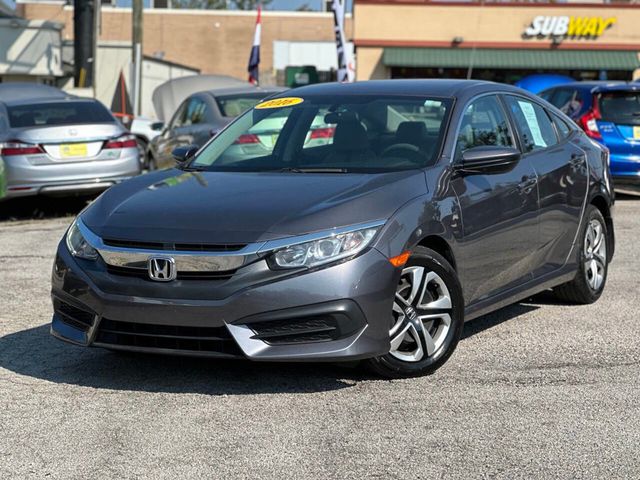 2016 Honda Civic Sedan 4dr CVT LX - 22919527 - 0