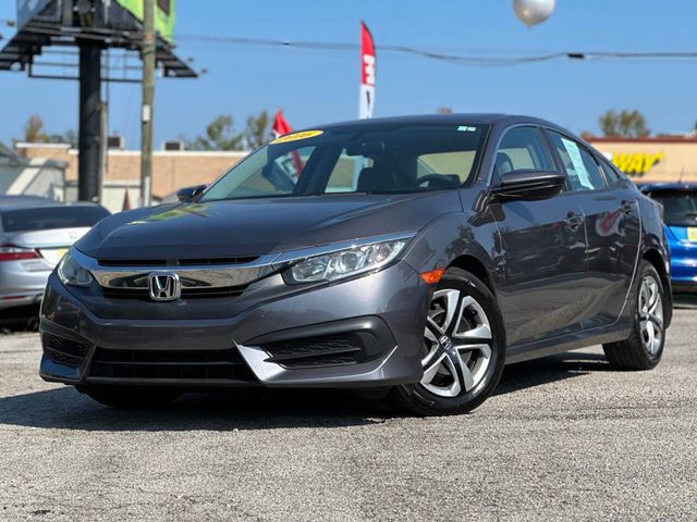 2016 Honda Civic Sedan 4dr CVT LX - 22919527 - 1