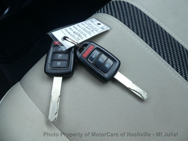 2016 Honda Civic Sedan 4dr CVT LX - 23002248 - 39