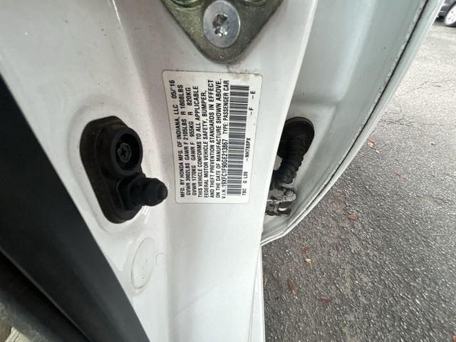 2016 Honda Civic Sedan 4dr CVT Touring - 22985250 - 23