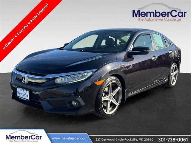 2016 Honda Civic Sedan 4dr CVT Touring - 22963808 - 0