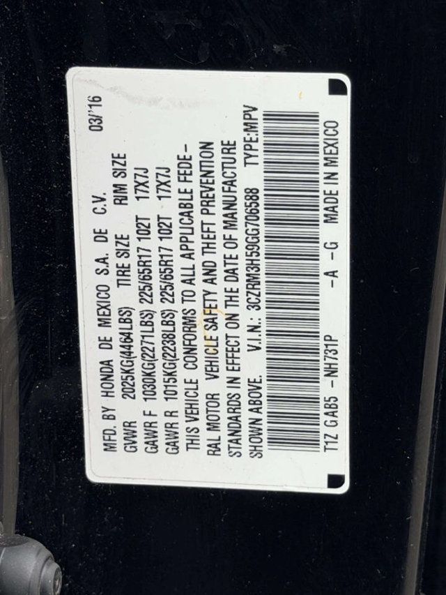 2016 Honda CR-V 2WD 5dr EX - 23052478 - 17