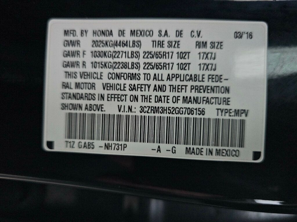 2016 Honda CR-V 2WD 5dr EX - 22983827 - 40