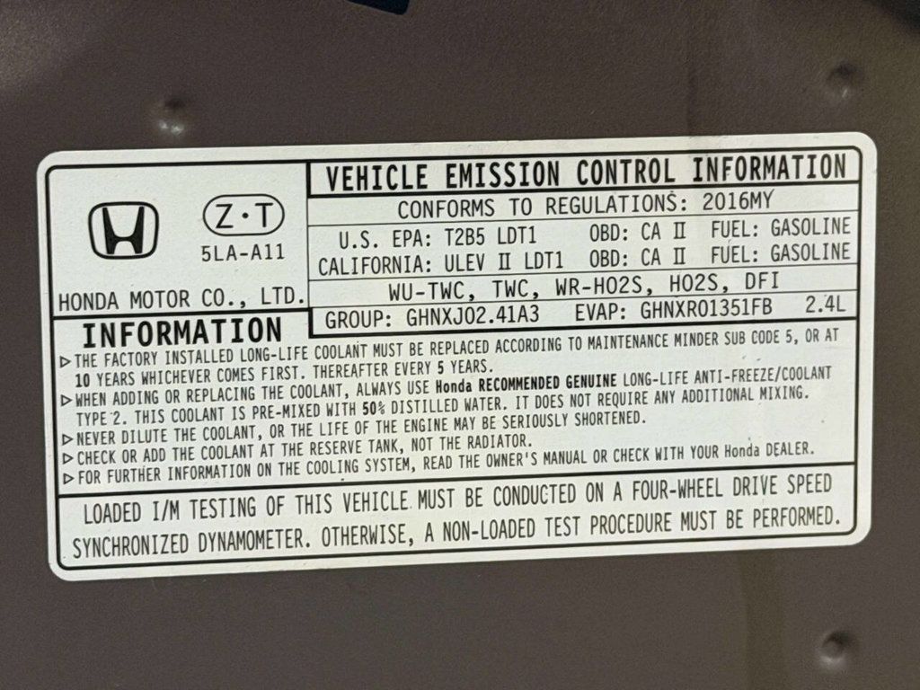 2016 Honda CR-V AWD 5dr EX - 22965143 - 27