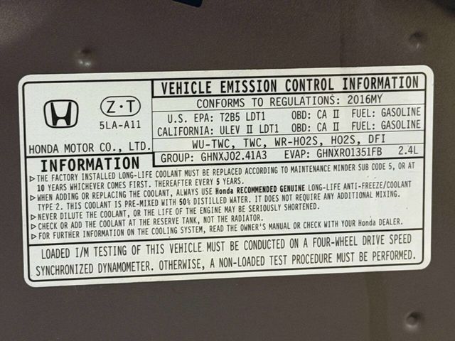 2016 Honda CR-V AWD 5dr EX - 22965143 - 27