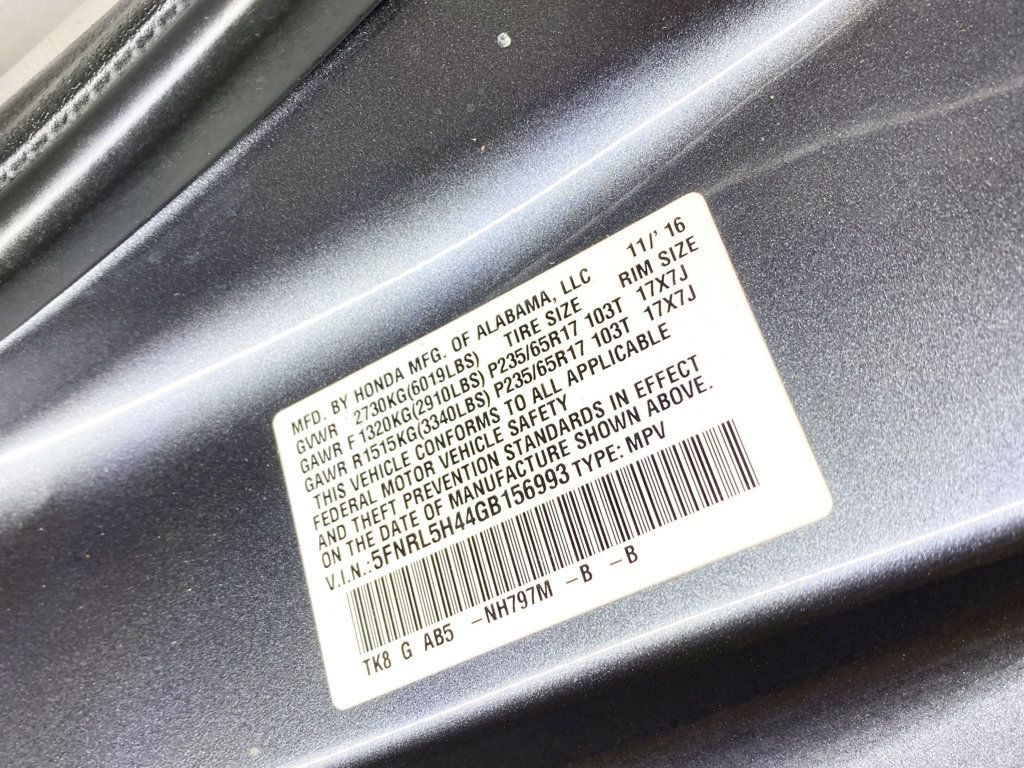 2016 Honda Odyssey 5dr EX - 22979407 - 64