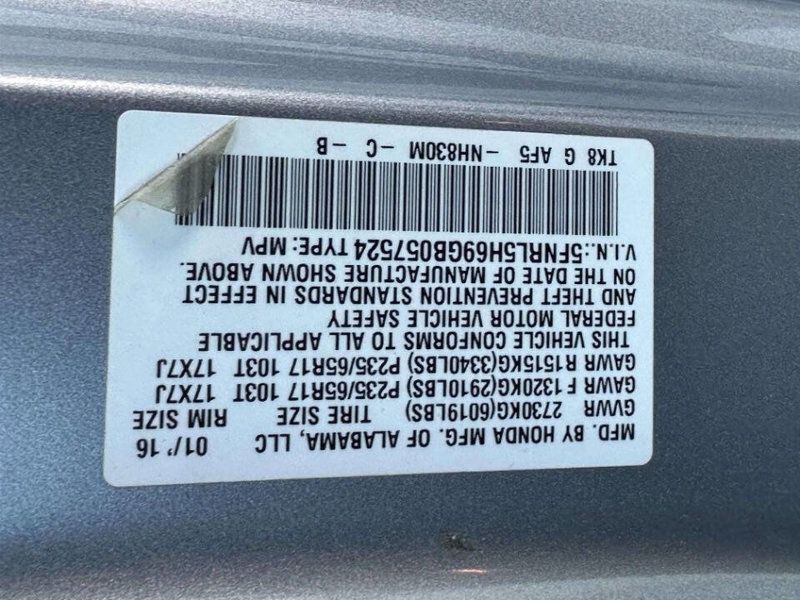 2016 Honda Odyssey EX L 4dr Mini Van - 23050436 - 28