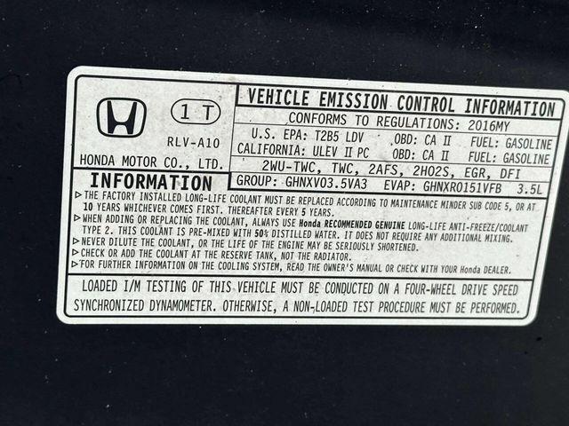 2016 Honda Pilot AWD 4dr EX-L w/RES - 22936465 - 42