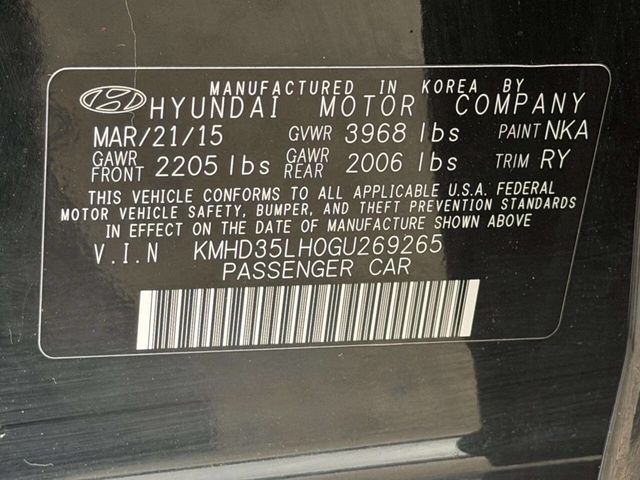 2016 Hyundai Elantra GT 5dr Hatchback Automatic - 22975276 - 16