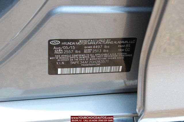 2016 Hyundai Sonata 4dr Sedan 2.4L Limited - 22865026 - 24