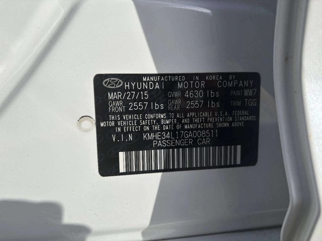 2016 Hyundai Sonata Hybrid Limited 4dr Sedan - 22941942 - 33