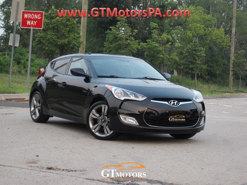 2016 Hyundai Veloster 3dr Coupe Automatic w/Yellow Accent - 23055402 | Video 1