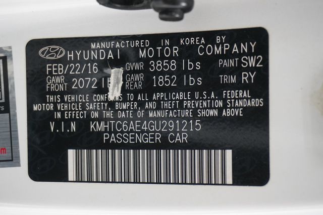 2016 Hyundai Veloster 3dr Coupe Manual Turbo - 22950886 - 26