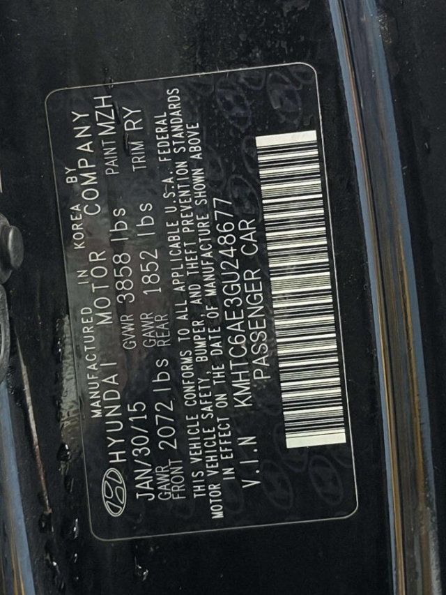 2016 Hyundai Veloster 3dr Coupe Manual Turbo w/Orange Accent - 22998526 - 10