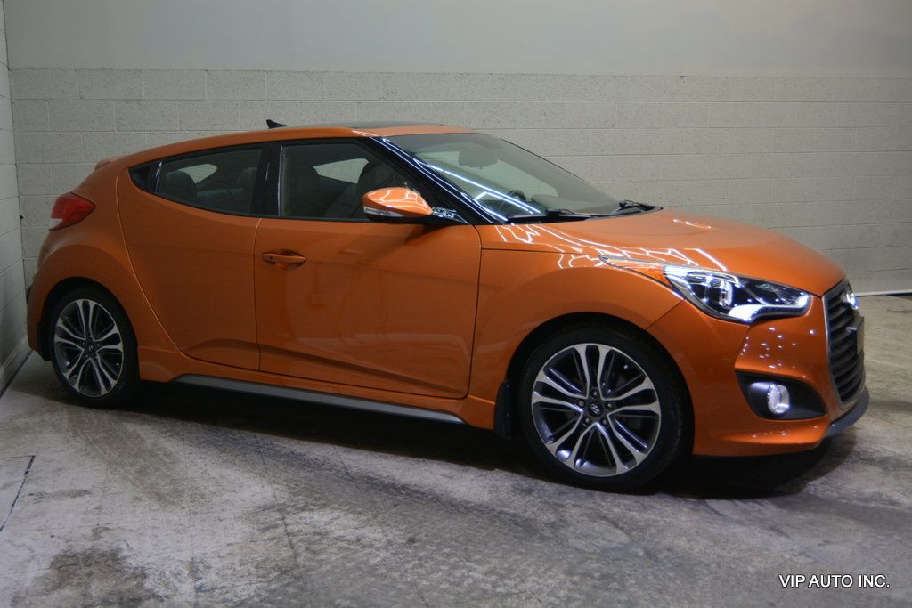 2016 Hyundai Veloster 3dr Coupe Manual Turbo w/Orange Accent - 22976409 - 25