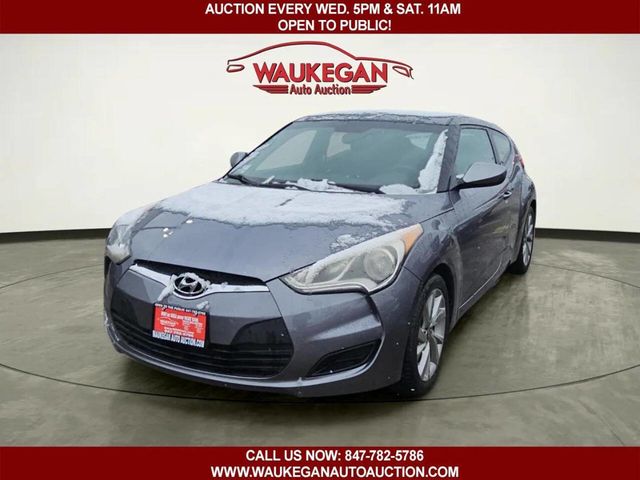 2016 Hyundai Veloster Base 3dr Coupe 6M w/Black Seats - 22997885 - 0