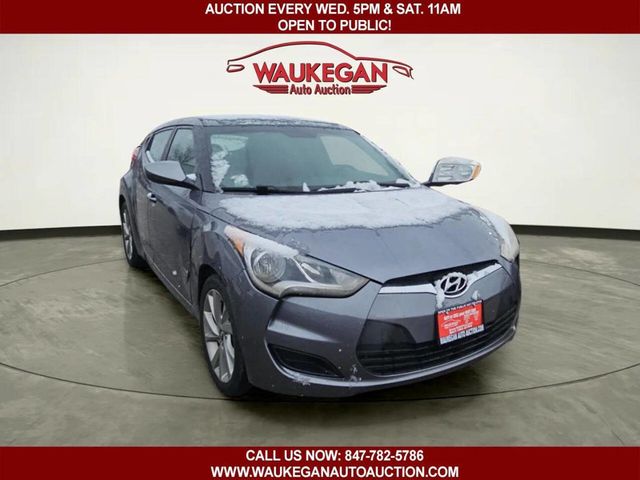 2016 Hyundai Veloster Base 3dr Coupe 6M w/Black Seats - 22997885 - 2