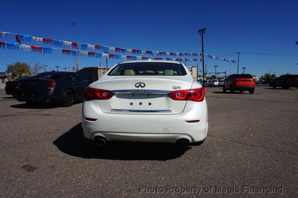 2016 INFINITI Q50 4dr Sedan 3.0t Premium RWD - 22930036 - 4