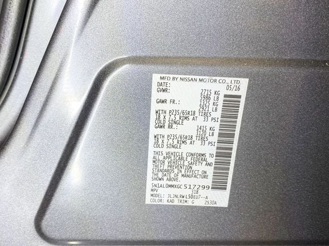 2016 INFINITI QX60 AWD 4dr - 22968145 - 73