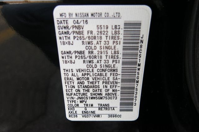 2016 INFINITI QX70 AWD 4dr - 22987192 - 35