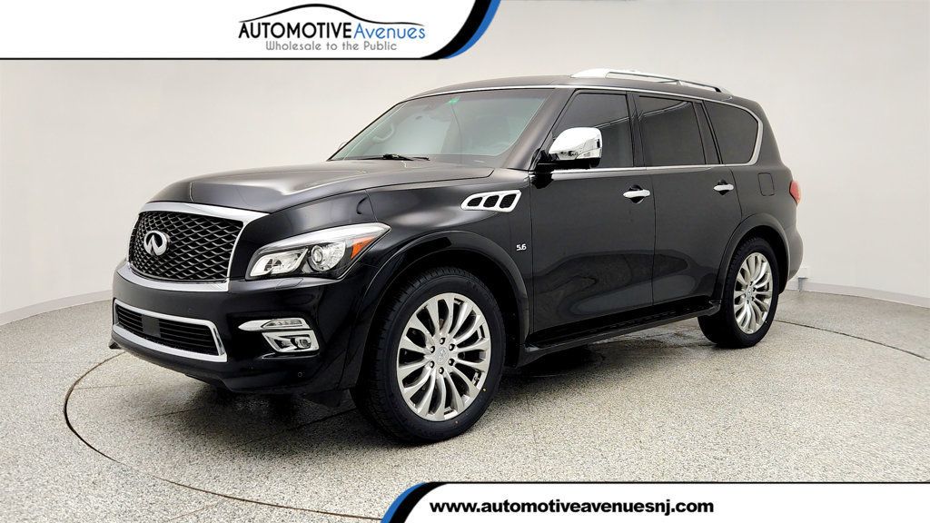 2016 INFINITI QX80 4WD 4dr w/ Deluxe Technology, Driver Assistance & Theater Pkgs - 23003955 | Video 1