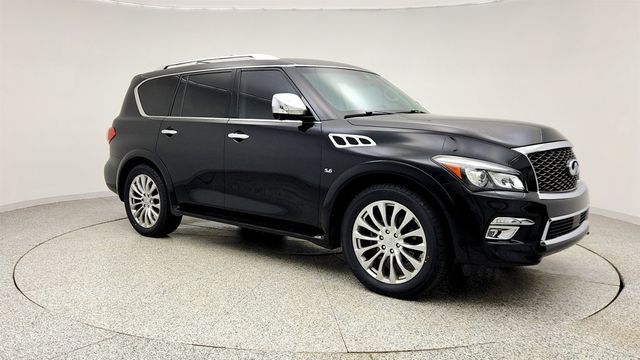 2016 INFINITI QX80 4WD 4dr w/ Deluxe Technology, Driver Assistance & Theater Pkgs - 23003955 - 2