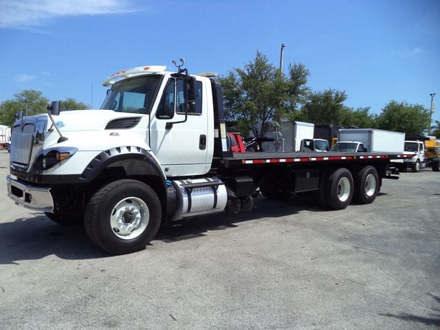 2016 International 7600 w/ JerrDan 28ft Industrial Carrier 15 Ton Tamdem Axle - 23005786 - 2