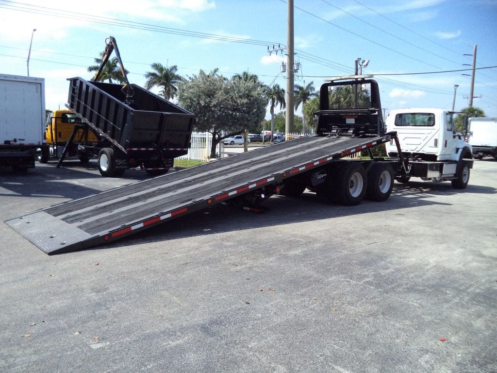 2016 International 7600 w/ JerrDan 28ft Industrial Carrier 15 Ton Tamdem Axle - 23005786 - 32
