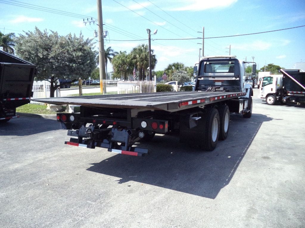 2016 International 7600 w/ JerrDan 28ft Industrial Carrier 15 Ton Tamdem Axle - 23005786 - 7