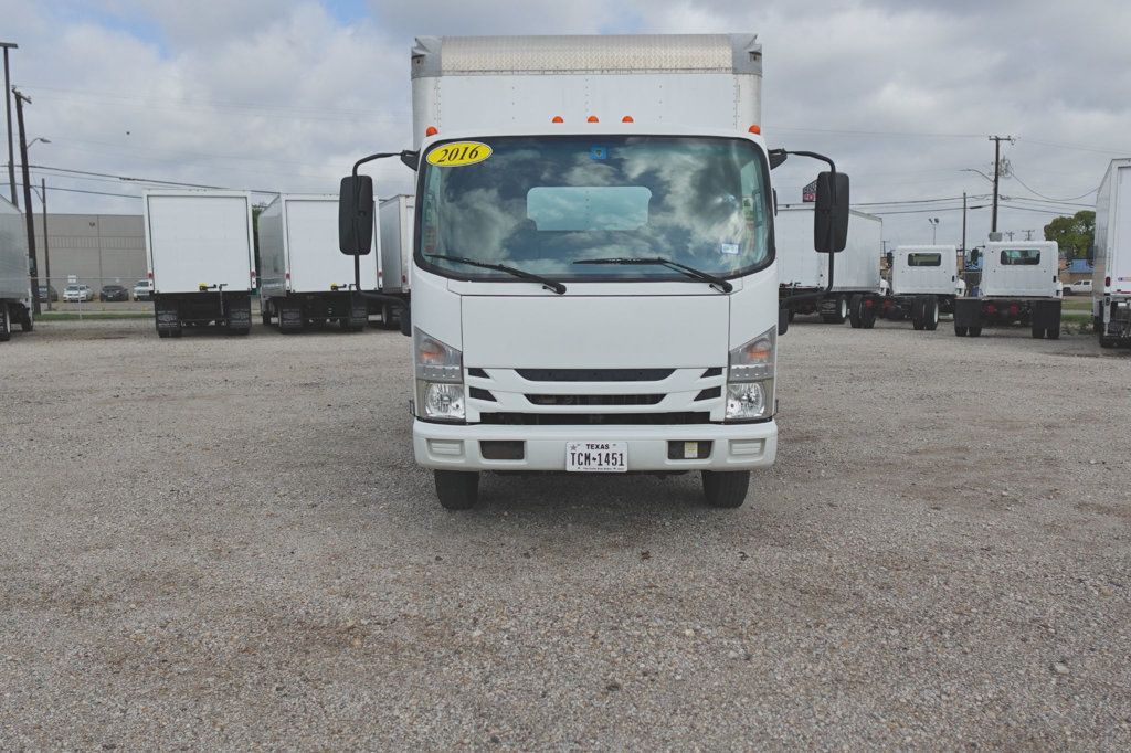 2016 Isuzu NPR (14ft Box with Rail Lift) - 23039393 - 1