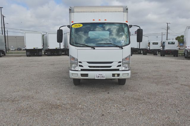 2016 Isuzu NPR (14ft Box with Rail Lift) - 23039393 - 1