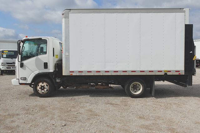 2016 Isuzu NPR (14ft Box with Rail Lift) - 23039393 - 3