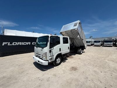 2016 Isuzu NPR Crew Cab Aluminum Dump Truck