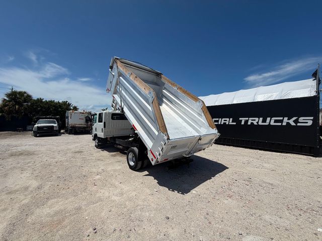 2016 Isuzu NPR Crew Cab Aluminum Dump Truck  - 23013029 - 2