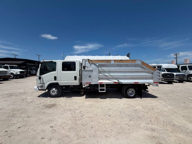 2016 Isuzu NPR Crew Cab Aluminum Dump Truck  - 23013029 - 8