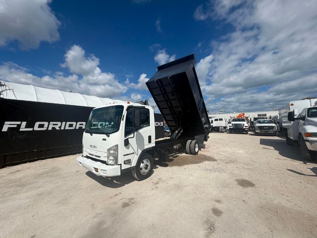 2016 Isuzu NPR Dump Truck  - 22983287 | Video 1
