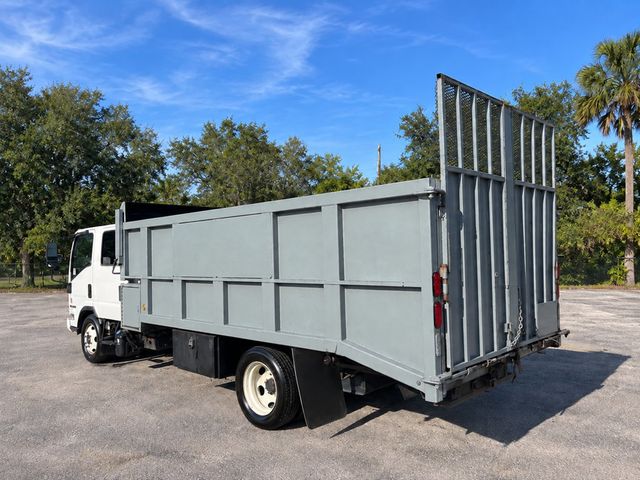 2016 Isuzu NPR XD CREW diesel w/ 16ft Landscape Body Steel Dump Dovetail Truck - 23087225 - 2