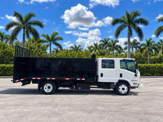 2016 Isuzu NPR XD CREW diesel w/ 16ft Landscape Body Steel Dump Truck - 23065778 - 12