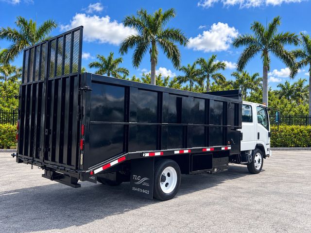 2016 Isuzu NPR XD CREW diesel w/ 16ft Landscape Body Steel Dump Truck - 23065778 - 13