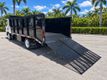 2016 Isuzu NPR XD CREW diesel w/ 16ft Landscape Body Steel Dump Truck - 23065778 - 16