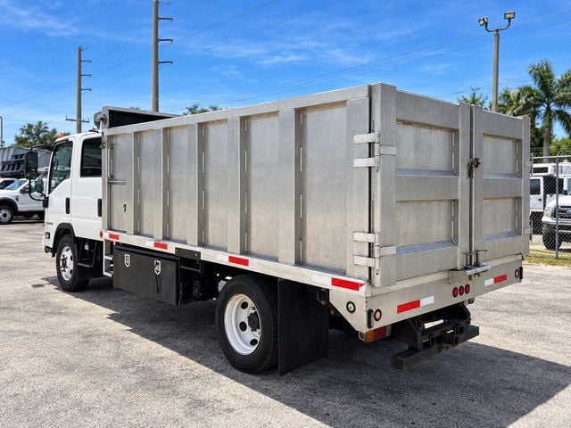 2016 Isuzu NPR XD CREW gas w/ 14ft Landscape Body Aluminum Dump Truck - 23088816 - 1
