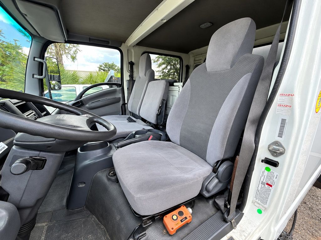 2016 Isuzu NPR XD CREW gas w/ 14ft Landscape Body Aluminum Dump Truck - 23088816 - 4