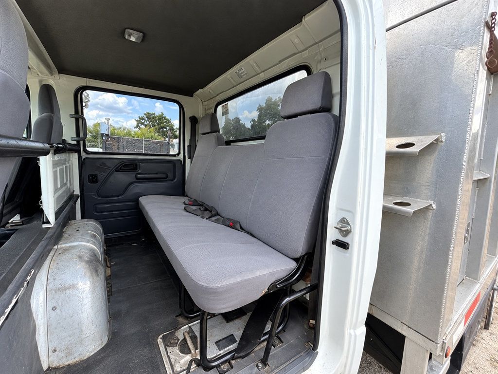 2016 Isuzu NPR XD CREW gas w/ 14ft Landscape Body Aluminum Dump Truck - 23088816 - 5