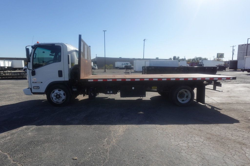 2016 Isuzu NRR (18ft Flatbed dump ICC Bumper) - 22969727 - 3