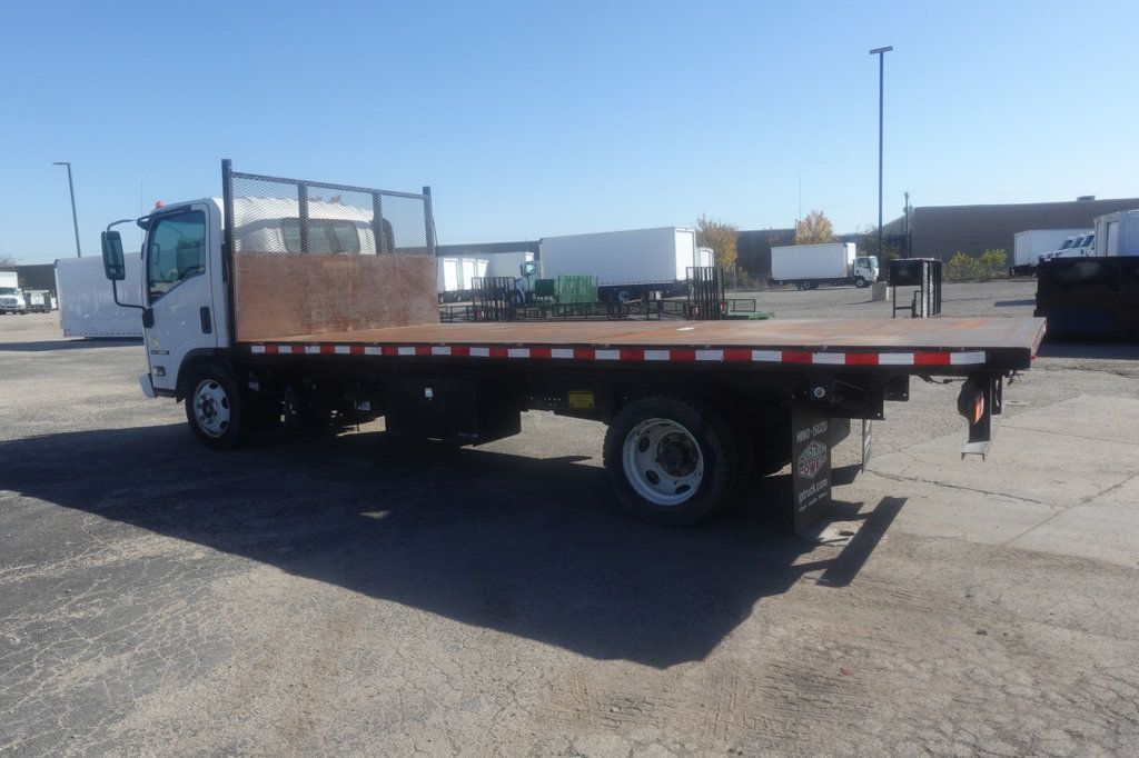 2016 Isuzu NRR (18ft Flatbed dump ICC Bumper) - 22969727 - 4