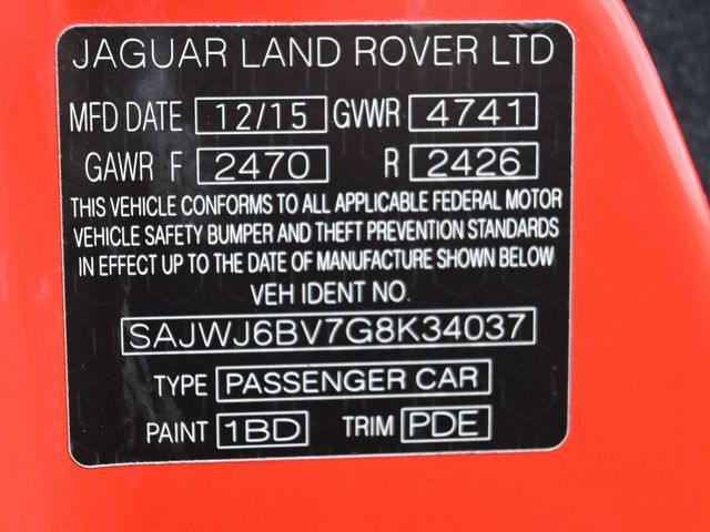 2016 Jaguar F-TYPE 2dr Coupe Automatic S AWD - 23016640 - 8