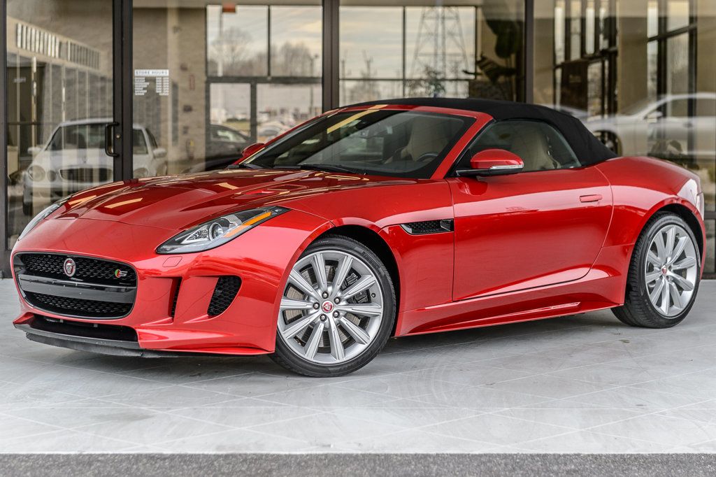 2016 Jaguar F-TYPE F-TYPE CONVERTIBLE S NAV BLUETOOTH SUPER CLEAN MUST SEE - 22351245 - 1